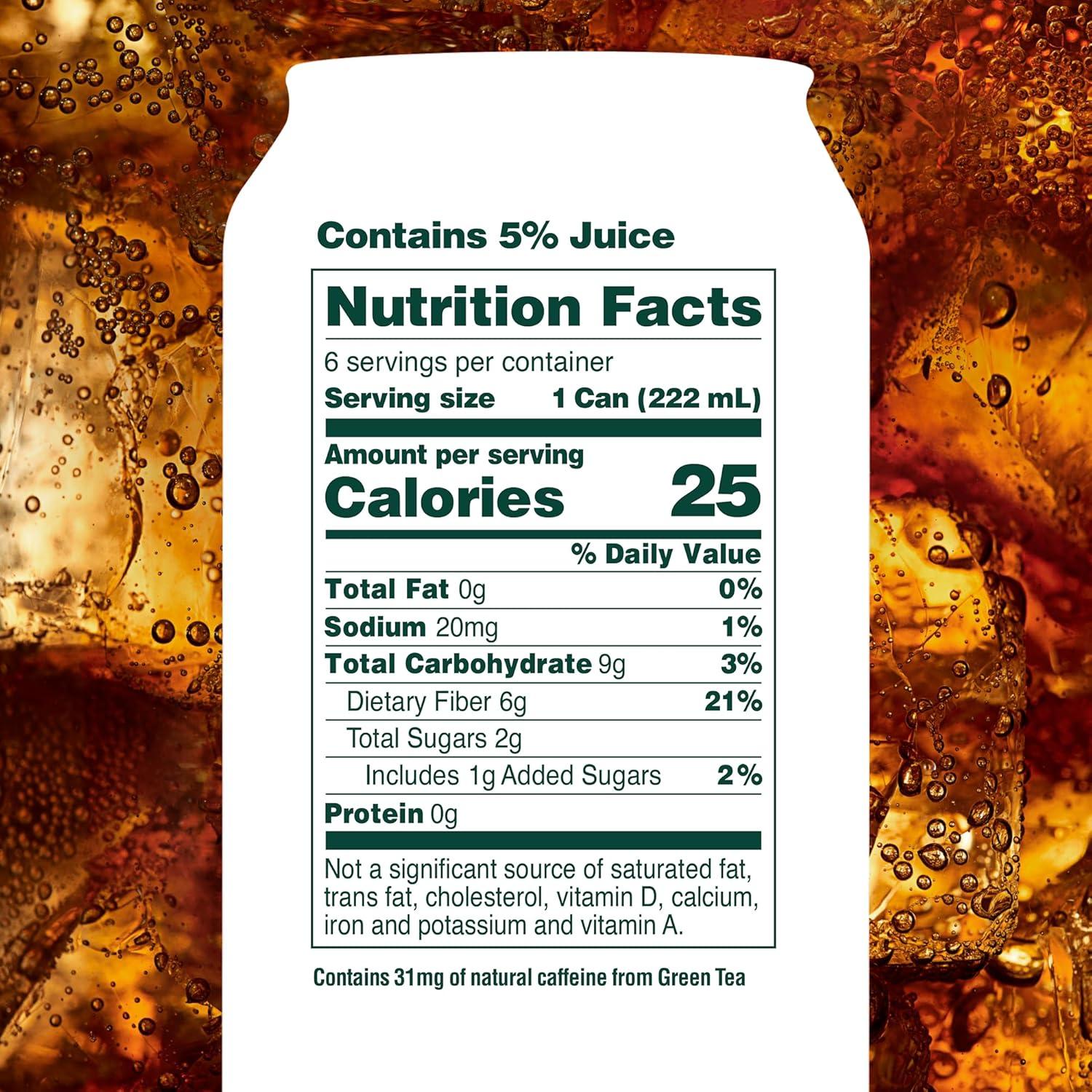 imageOLIPOP Minis Prebiotic Soda Pop Ginger Ale Pantry Pack Packed with Prebiotics Fiber and Botanicals Gluten Free Vegan GMO Free 75oz 6CansVintage Cola