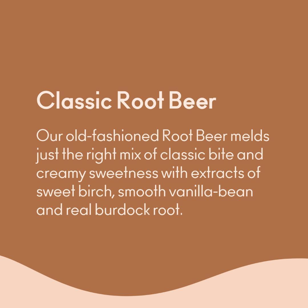 imageOLIPOP Prebiotic Soda Pop Cherry Vanilla A New Kind of Soda Packed with Prebiotics Fiber and Botanicals Gluten Free Vegan GMO Free 12oz 12CansClassic Root Beer
