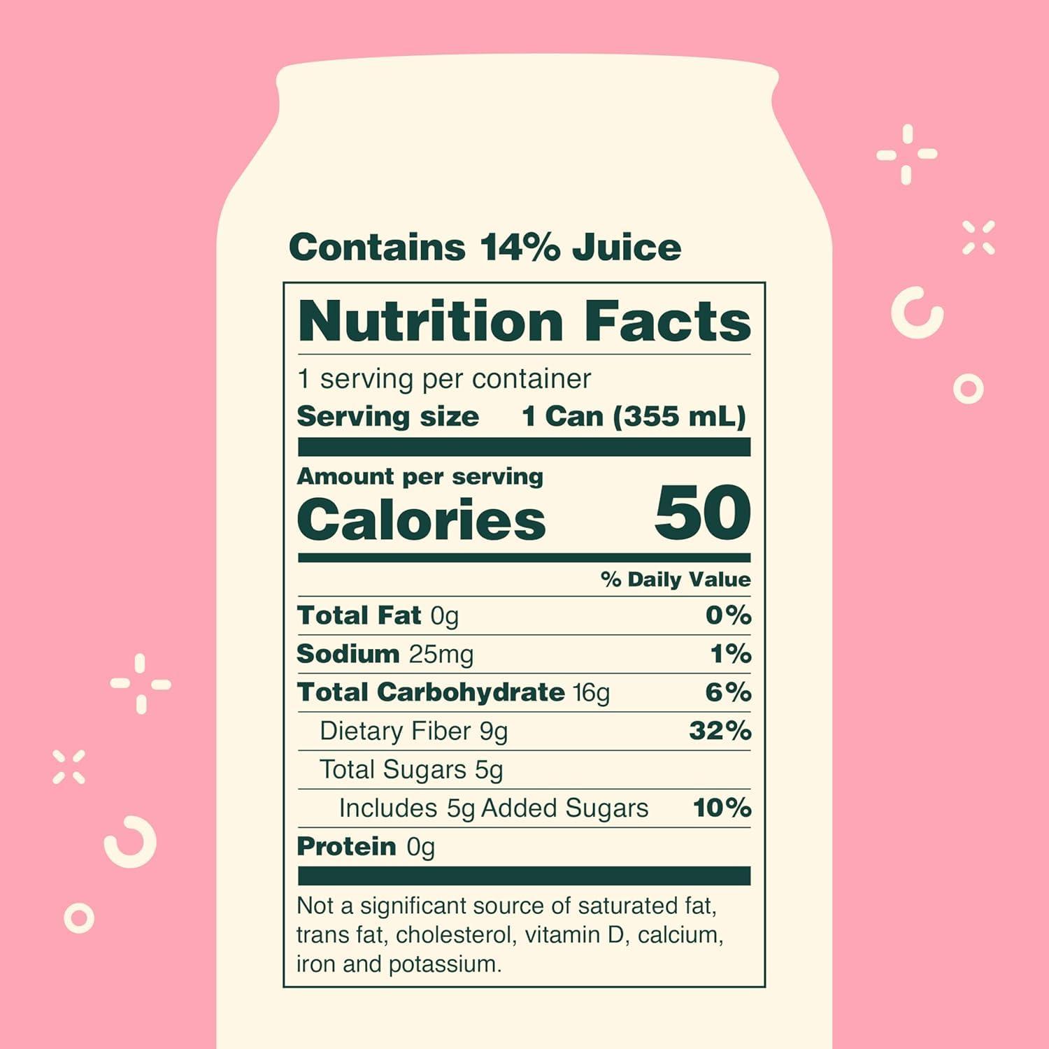 imageOLIPOP Prebiotic Soda Pop Cherry Vanilla A New Kind of Soda Packed with Prebiotics Fiber and Botanicals Gluten Free Vegan GMO Free 12oz 12CansCrisp Apple