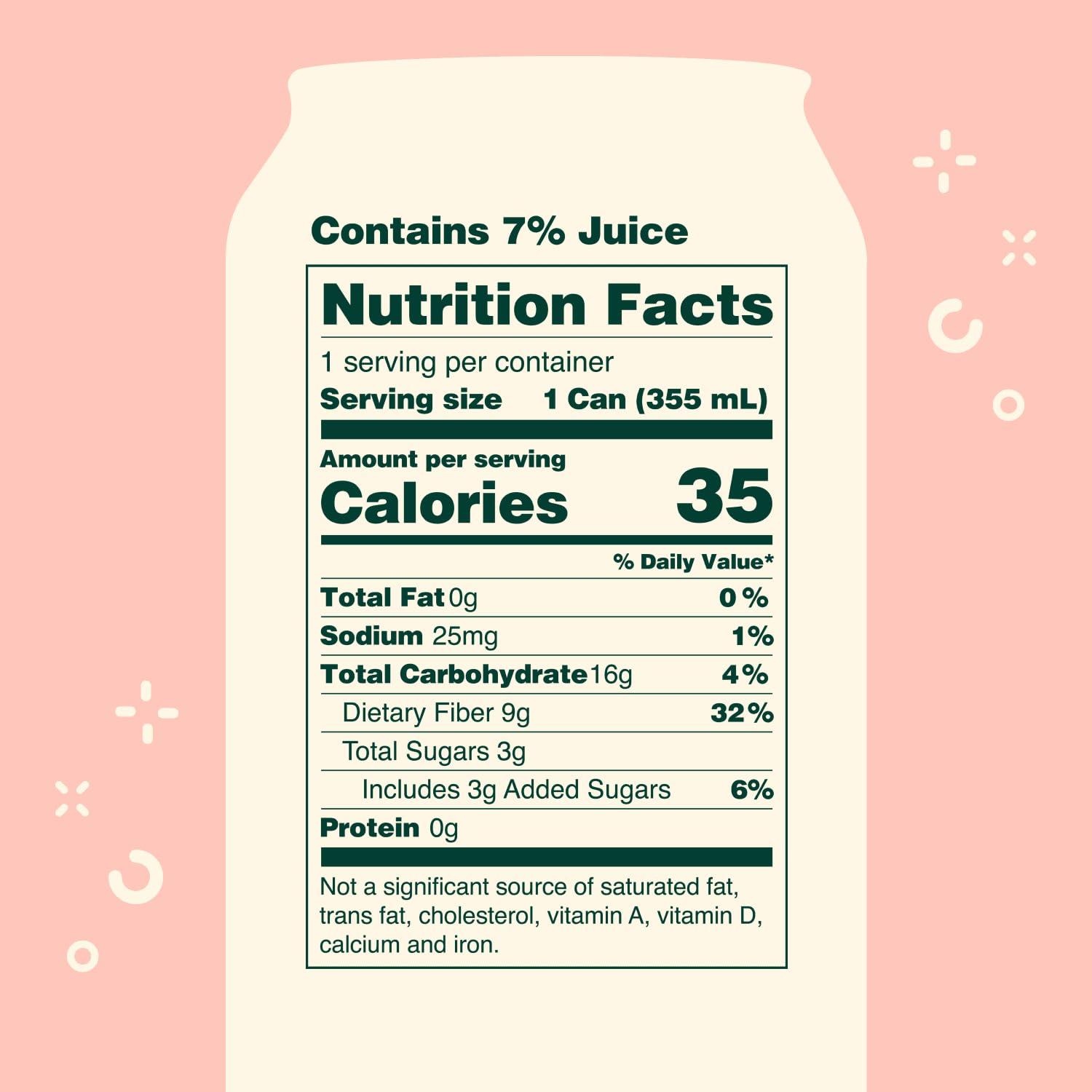 imageOLIPOP Prebiotic Soda Pop Cherry Vanilla A New Kind of Soda Packed with Prebiotics Fiber and Botanicals Gluten Free Vegan GMO Free 12oz 12CansStrawberry Vanilla