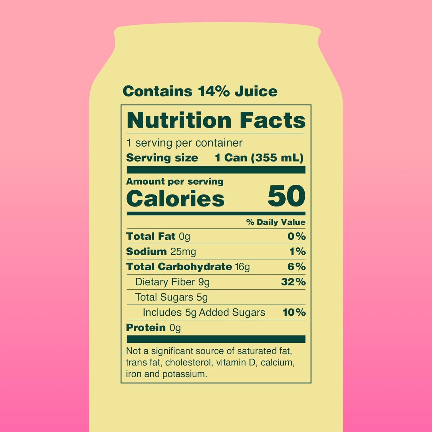 imageOLIPOP Prebiotic Soda Pop Crisp Apple A New Kind of Soda Packed with Prebiotics Fiber and Botanicals Gluten Free Vegan GMO Free 12oz Single Can
