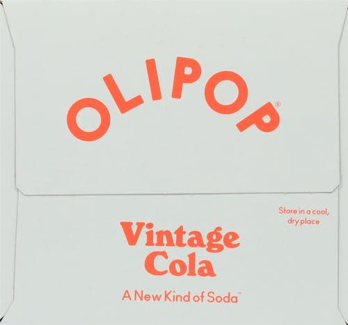 imageOLIPOP Prebiotic Soda Pop Vintage Cola Prebiotics Botanicals Plant Fiber 12 fl oz 4 Cans12 FZ Pack of 4