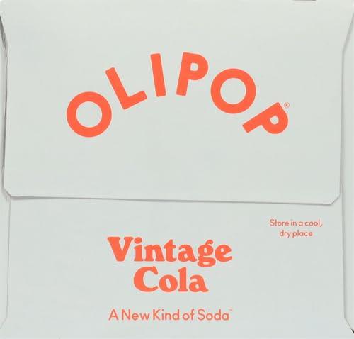 imageOLIPOP Prebiotic Soda Pop Vintage Cola Prebiotics Botanicals Plant Fiber 12 fl oz 4 Cans12 FZ Pack of 4