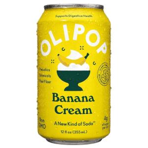 Olipop, Tonic Sparkling Cherry Vanilla, 12 Fl Oz(Banana Cream)