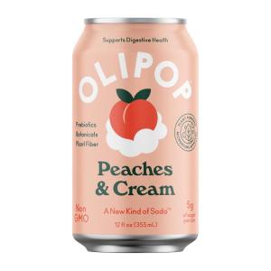 Olipop, Tonic Sparkling Cherry Vanilla, 12 Fl Oz(Barbie Peaches and Cream)