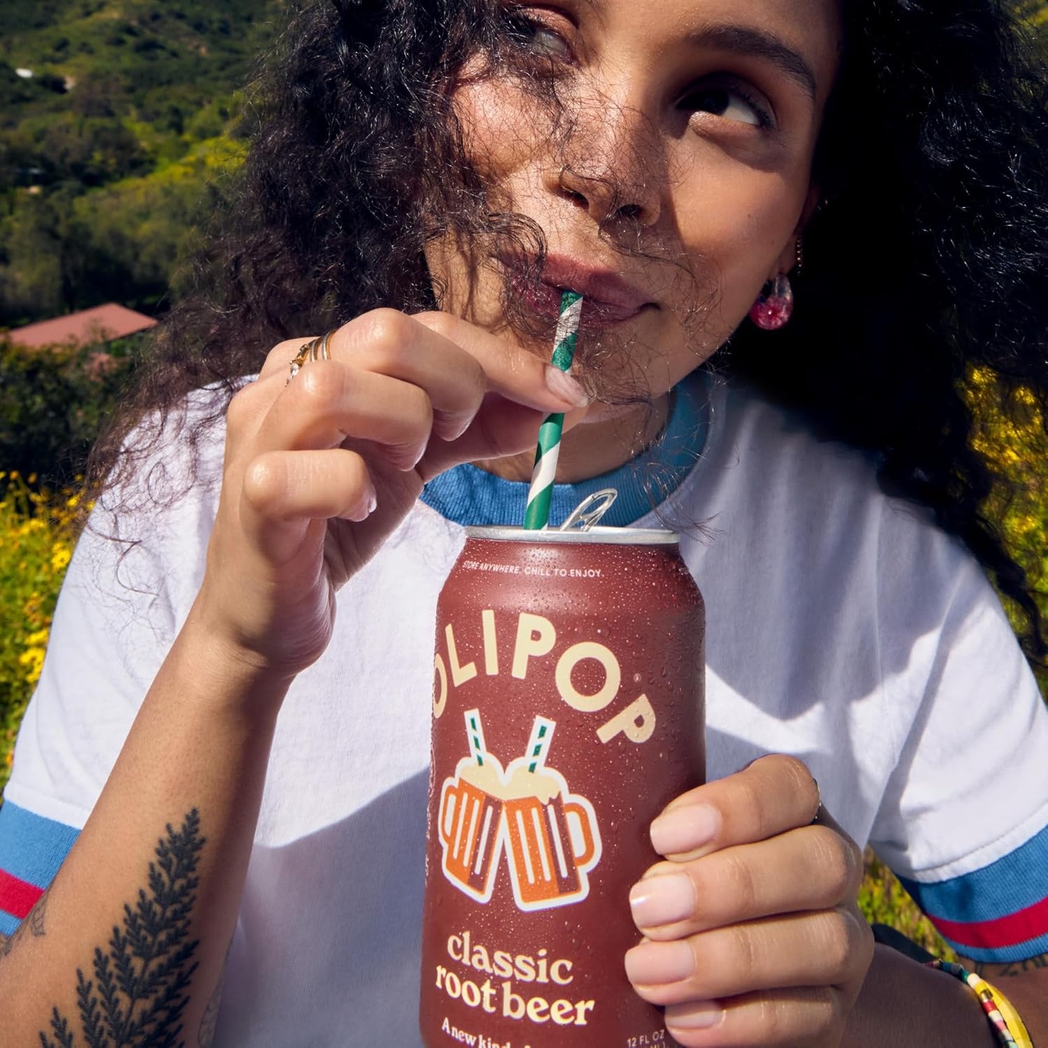 image:imageOLIPOP Prebiotic Soda Pop Raspberry Sherbet Pantry Pack Packed with Prebiotics Fiber and Botanicals Gluten Free GMO Free 12oz 12Cans Packaging May VaryClassic Root Beer